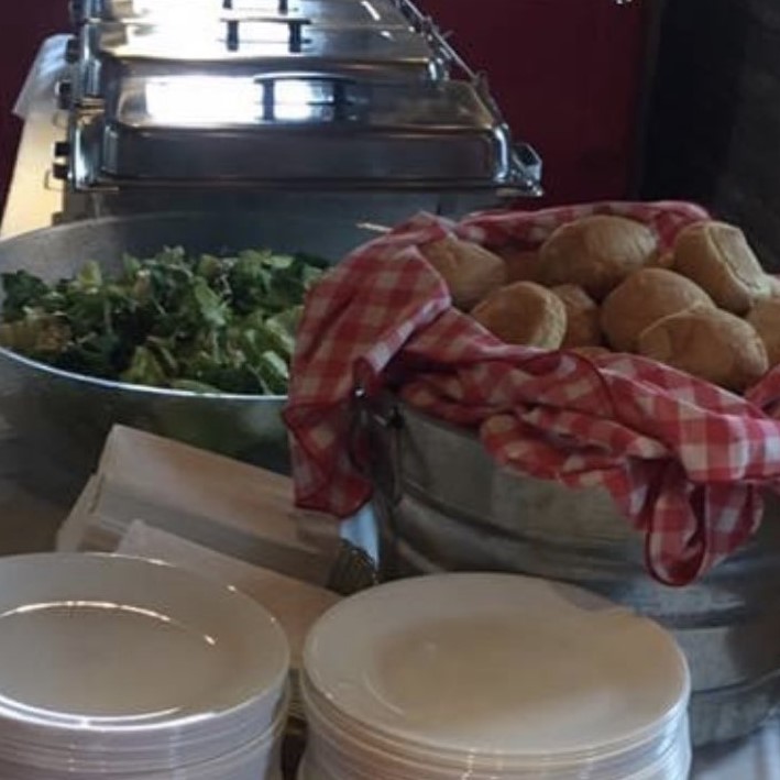 Catering set-up