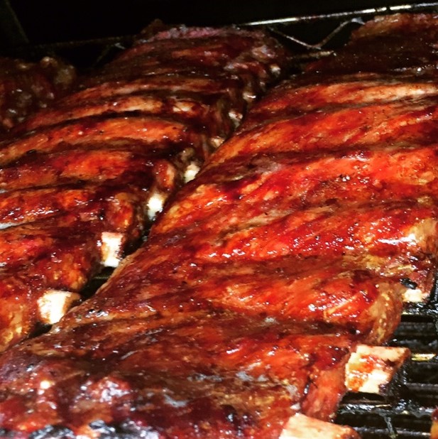 Racks of prime rib